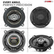 Balanced and clear audio from 5 Core 5 inch component speaker