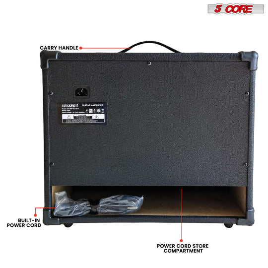 power cord storage built in