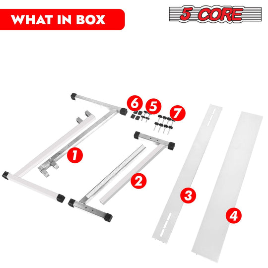 5 Core Keyboard Stand Adjustable 21 - 33" Z Style M Descriptionetal Electric Piano Riser 330Lb Capacity Foldable