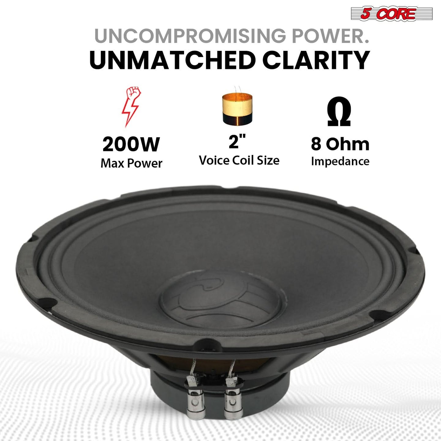 2 Haut-Parleurs Woofers JAMO 120W 12 Ohms - FR 2 Haut-Parleurs Woofers JAMO 120W 12 Ohms - FR