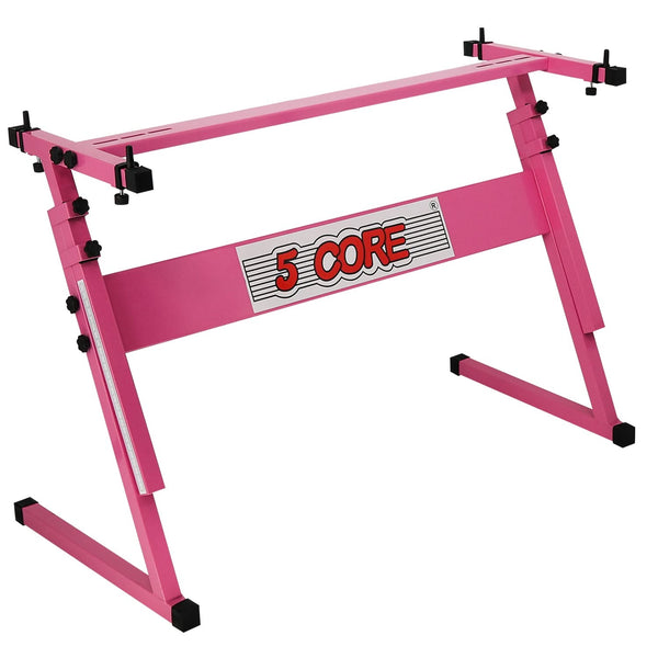5 Core Z-style keyboard stand with adjustable height for stage and studio