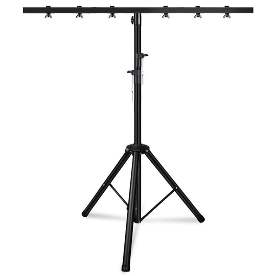 5Core DJ Light Stand Stage Lighting Truss System Height Adjustable 39 to 100" Heavy Duty T bar Mount