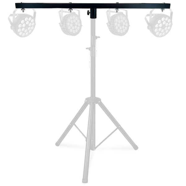 5 Core DJ Lighting T Bar 4 Party Lights 39 Inch Extension Crossbar Tbar Mount w 66 lbs Capacity