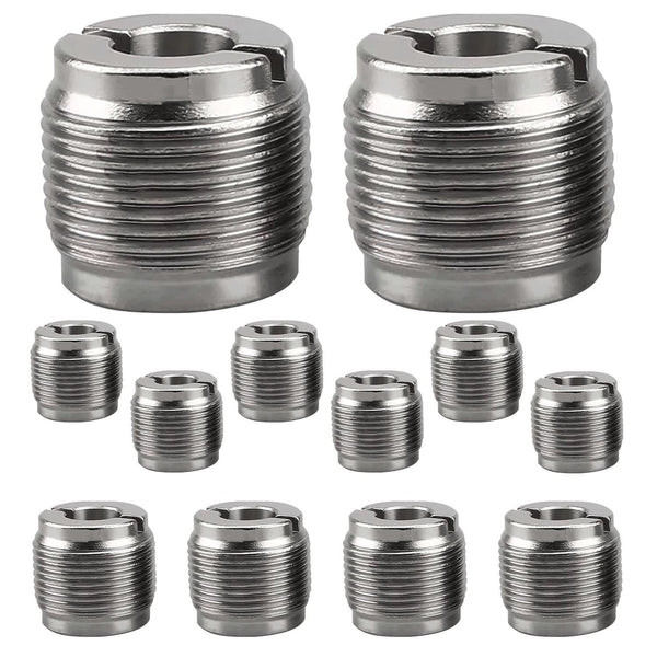5Core mic stand adapter, 12 pieces, 3/8" female to 5/8" male screw thread conversion connector