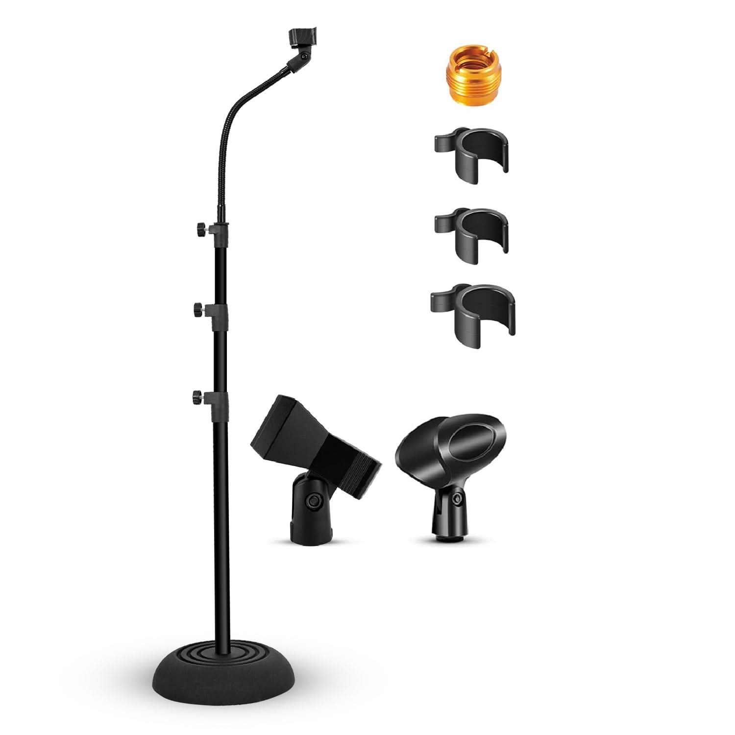 Heavy Duty Adjustable Mic Stand Heavy Duty Adjustable Floor Mic Stand ...