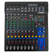 5Core Audio DJ Mixer 12 Channel Sound Board Console w 99 DSP Effect 48V Phantom Power