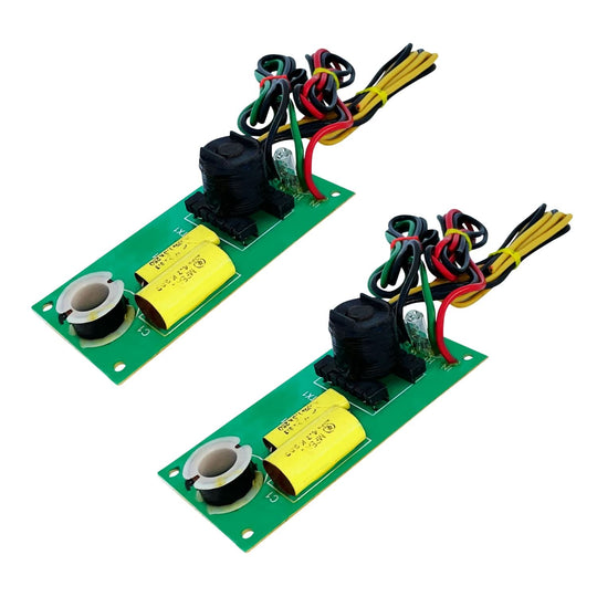 5Core Professional 2 Way 2Pcs Passive Crossover Network High Performance & Low Resistance Air Core Coil