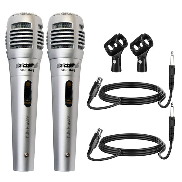 5Core XLR microphone dynamic mic karaoke singing studio mics handheld microfono