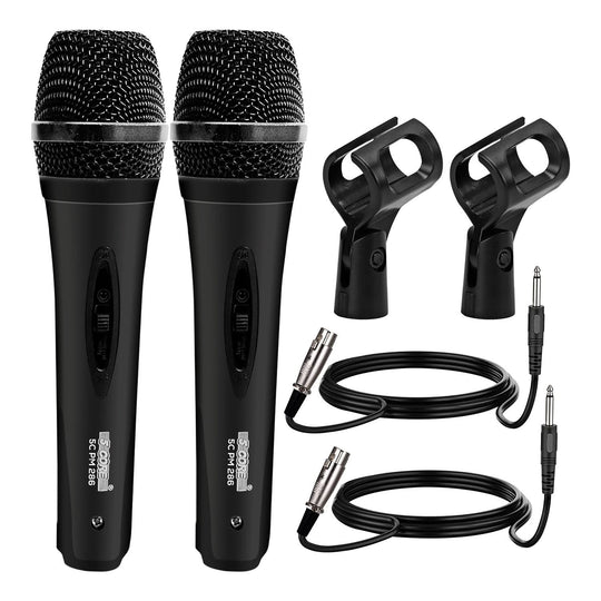 Rugged dynamic mic with clear and balanced sound response