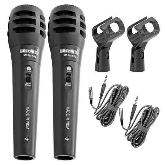 High-output handheld dynamic mic for singers and events
