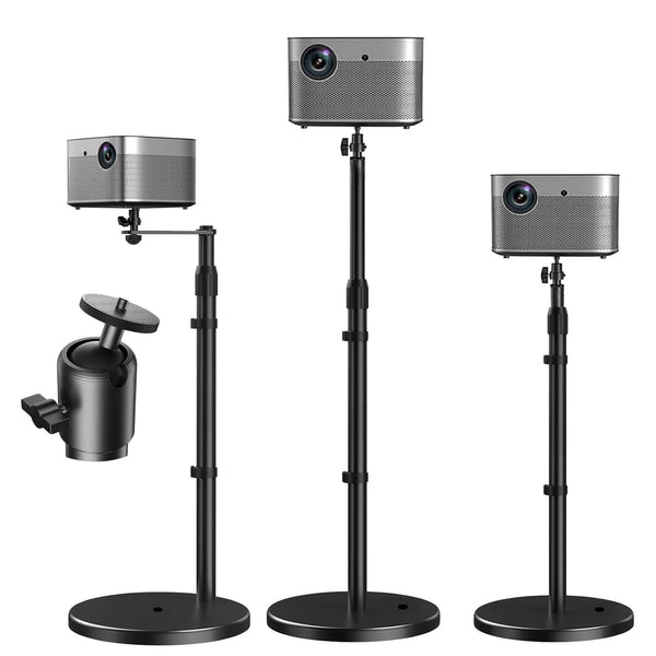 5Core projector stand with height adjustable design and floor stability