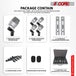 Drum mic set package contains essential microphones for studio and live performances.