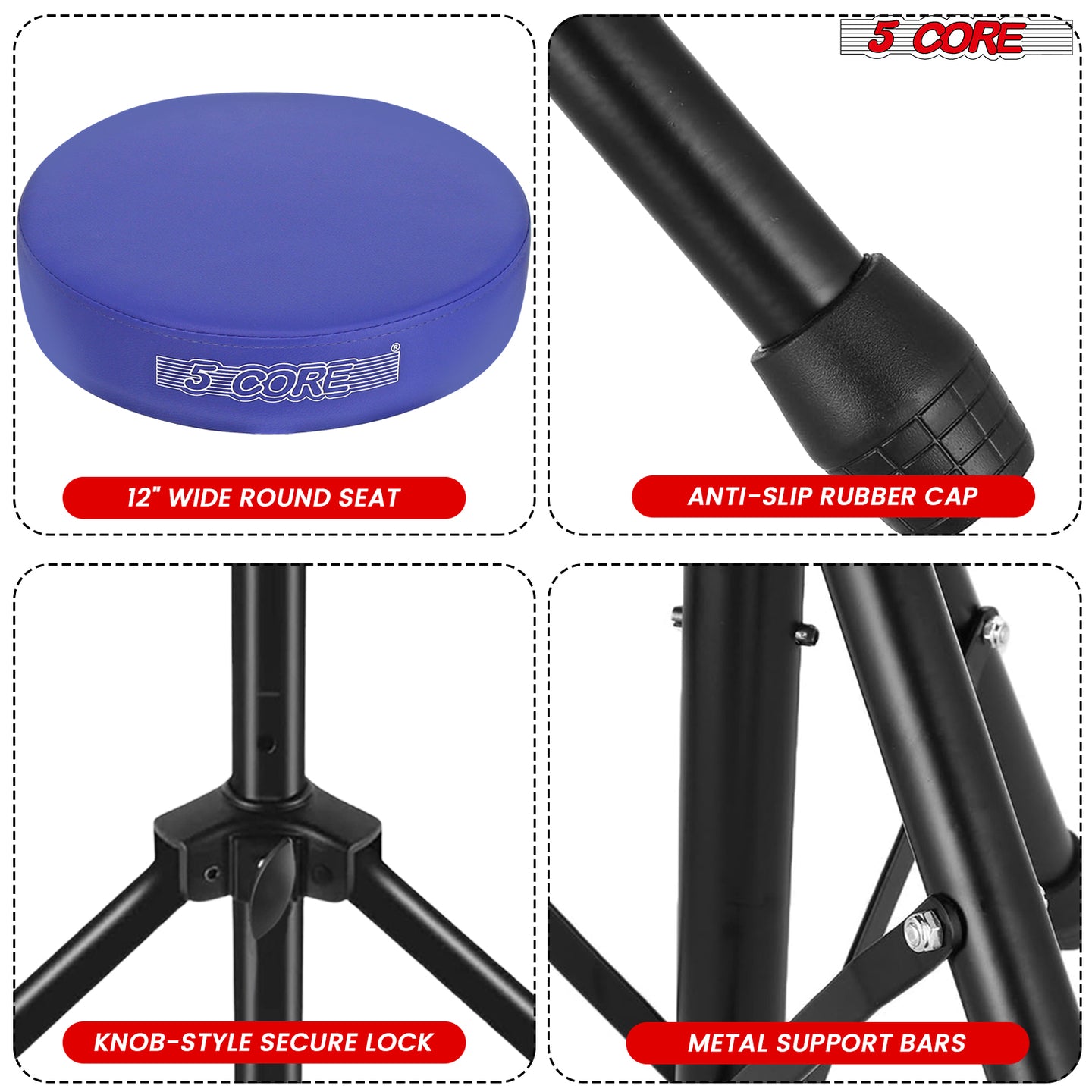 Premium ergonomic music chair with durable construction for maximum comfort and support.