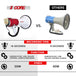 Top-rated bullhorn, packed with advanced features, making it the best among all for powerful sound projection.