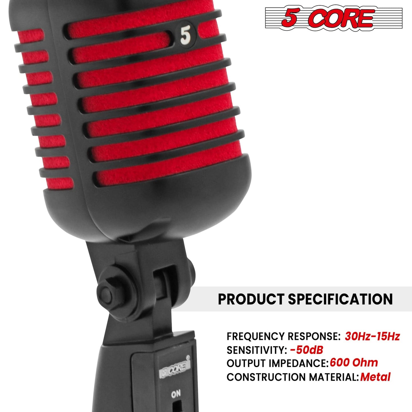 Professional vintage mic specification