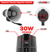 30W bullhorn with powerful sound projection, ideal for outdoor events and large crowds.