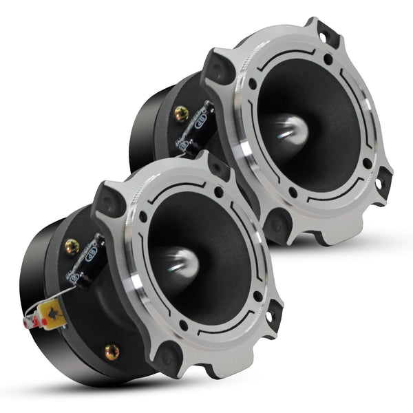Two car speakers