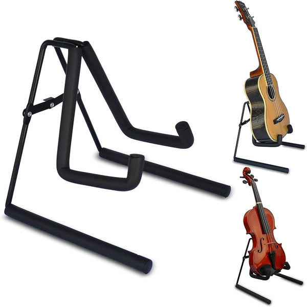 5Core foldable ukulele stand for violin, mandolin, and mini guitar storage