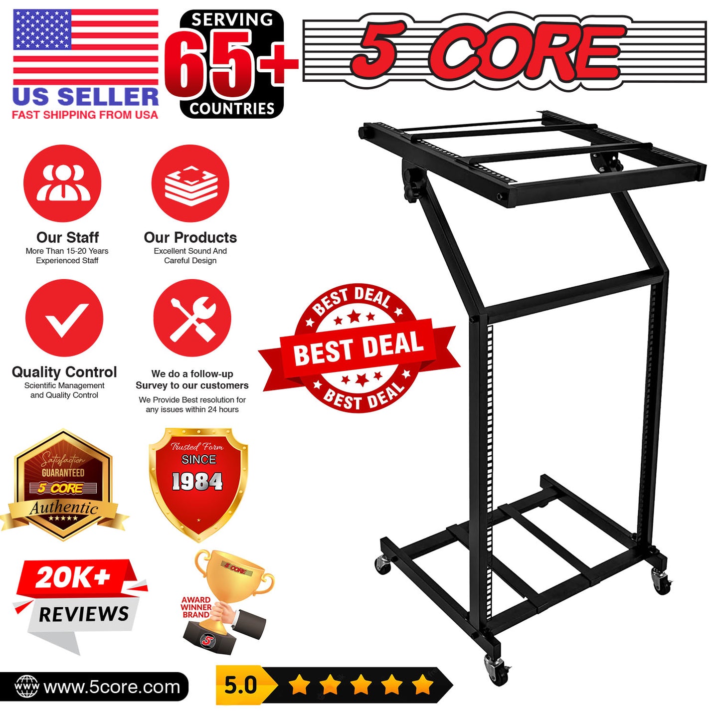 The best rolling stage cart with durable wheels and a sturdy design for easy transport of stage gear