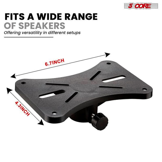 5 Core Adjustable Speaker Stand - Professional Audio Equipment