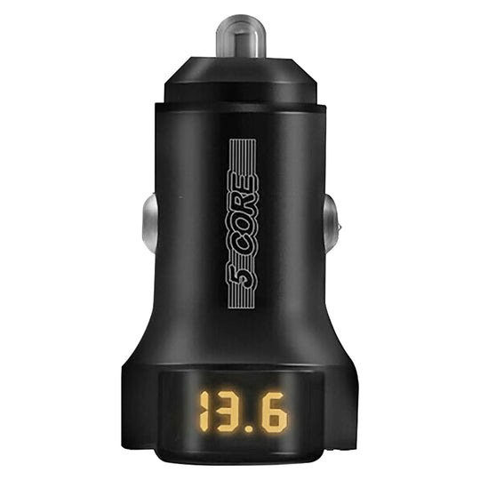 5 Core Car Charger USB + Type-C Quick Charge Adapter with Smart Chip Fast Charging for Truck SUV